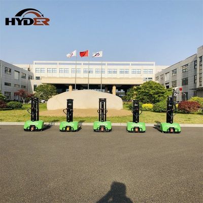 HSLF500 0.5t Capacity Lithium 48V 15ah Self Lifting Stacker for 1300mm Lifting Height