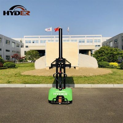 HSLF500 0.5t Capacity Lithium 48V 15ah Self Lifting Stacker for 1300mm Lifting Height